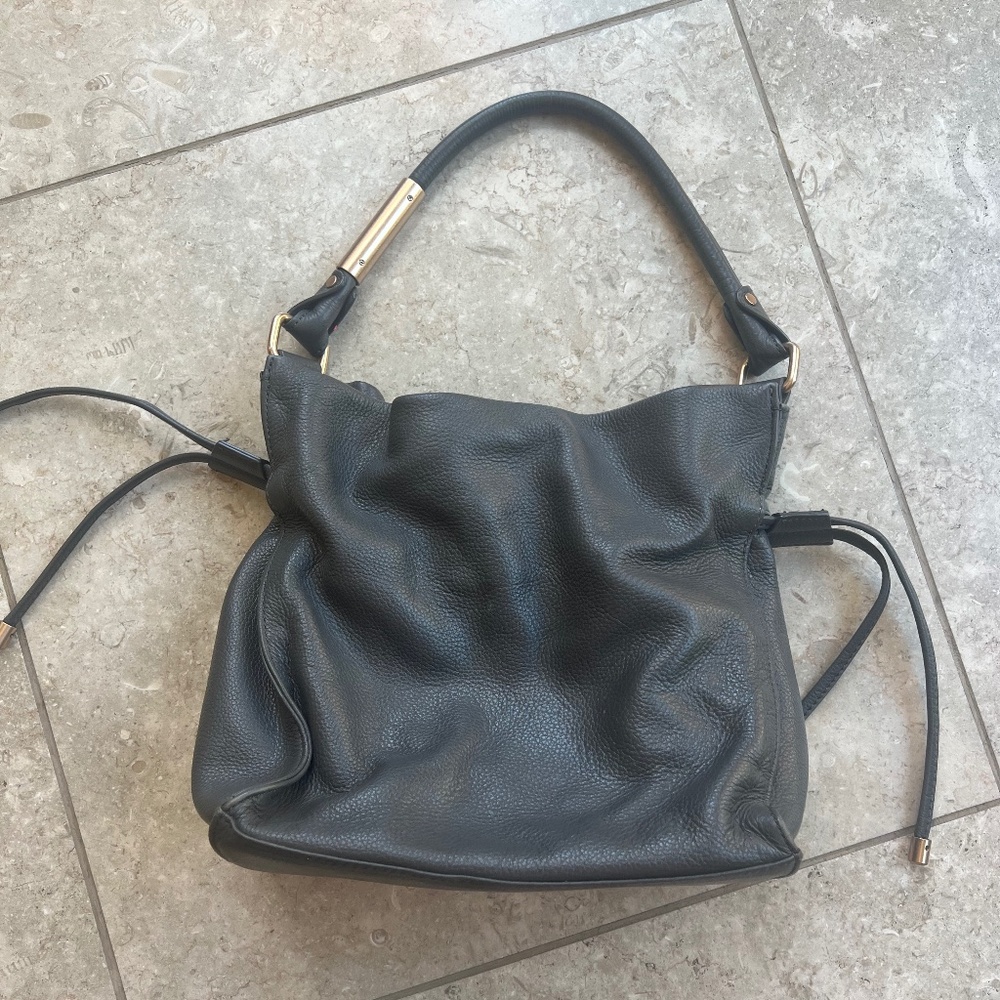 Foley + Corinna Ami Tote, Cinch Sides, Gold Metal Detail